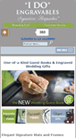 Mobile Screenshot of idoengravables.com